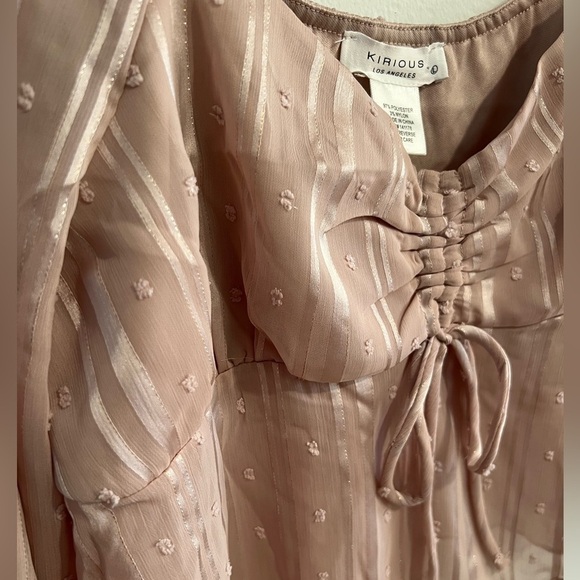 NWT Kirious Rose Gold Crop Top - Picture 4 of 7